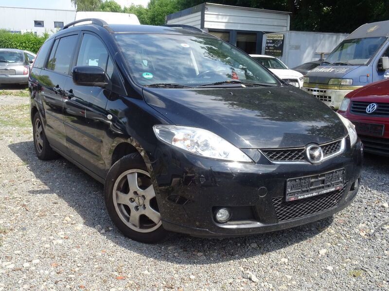 Schwarz Gebraucht 2007 Mazda 5 Van / Kleinbus | 790 € (Superpreis) - Bild 1/4