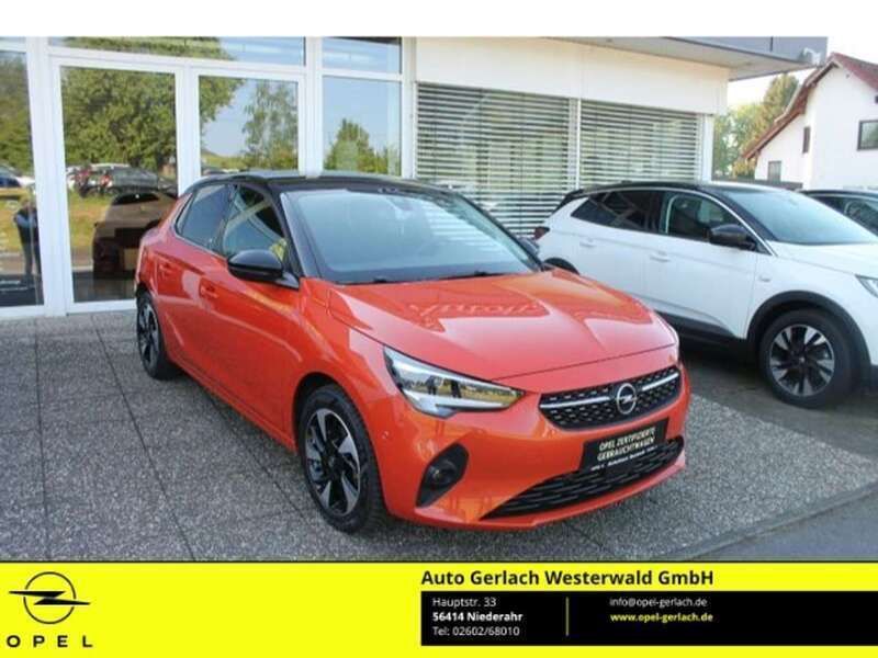 Gebraucht Opel Corsa-e Edition 100 kW (136 PS) 2020 Power orange/dynamik orange Kleinwagen