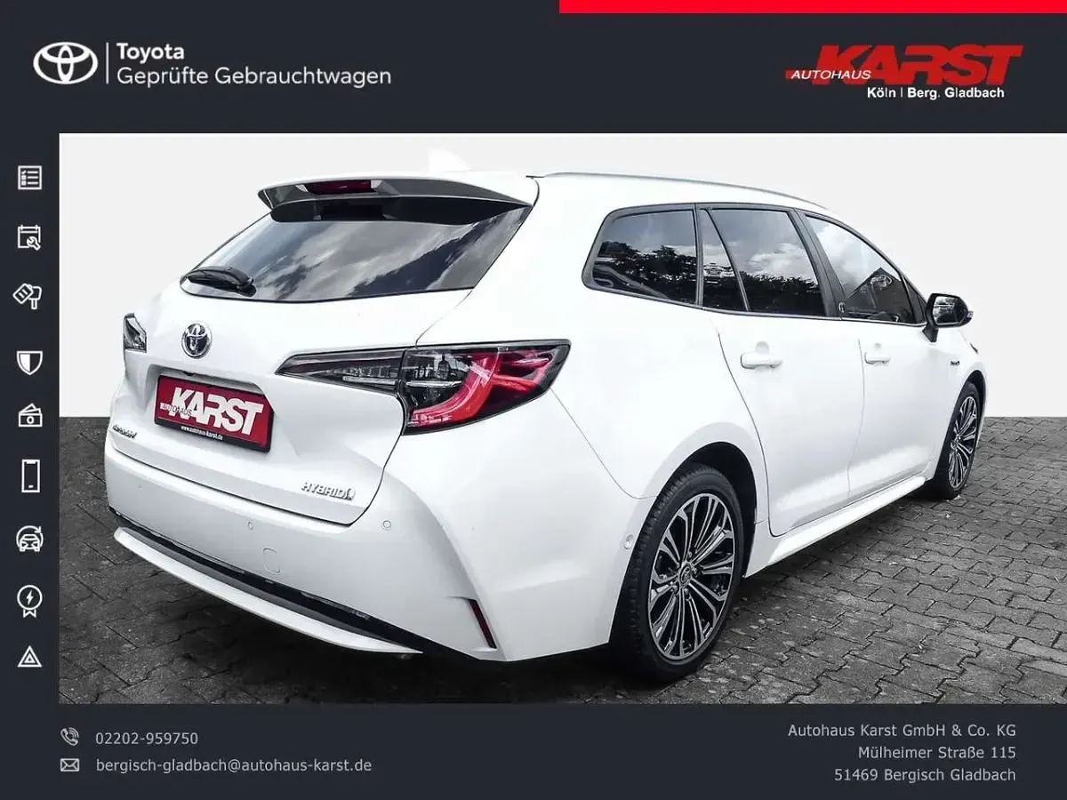 Gebraucht Toyota Corolla Team 122 PS (89 kW) 2021 Schneeweiß Kombi