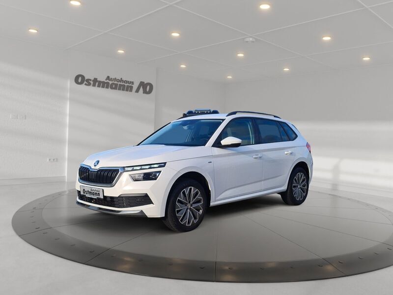 Candy weiss Gebraucht 2021 Skoda Kamiq Clever SUV | 24.460 € (Fairer Preis) - Bild 1/4
