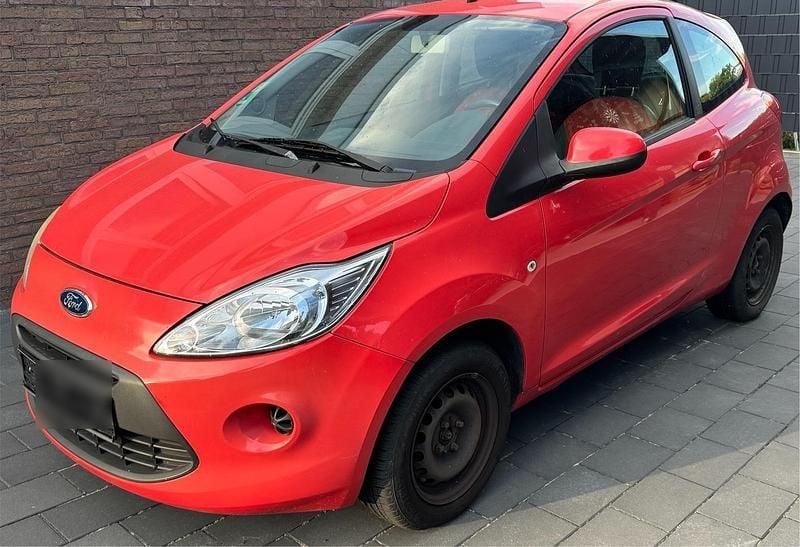 Rot Gebraucht 2009 Ford Ka Kleinwagen | 800 € (Superpreis) - Bild 1/4