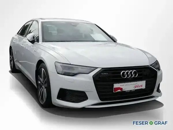 Gebraucht Audi A6 Advanced 299 PS (219 kW) 2021 Gletscherweiß metallic Limousine