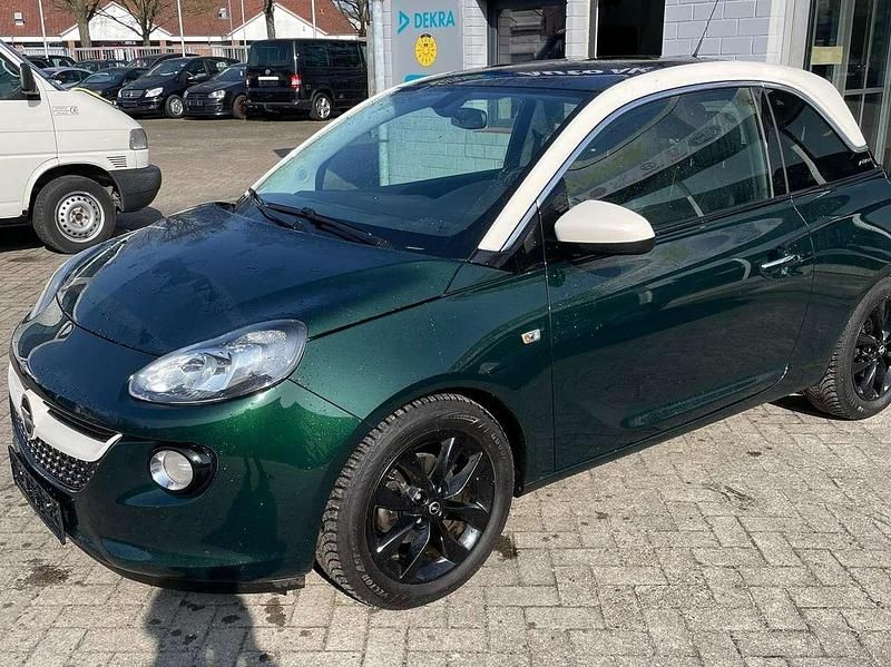Gebraucht Opel Adam Glam 69 PS (50 kW) 2018 Mystic green (507c) Kleinwagen