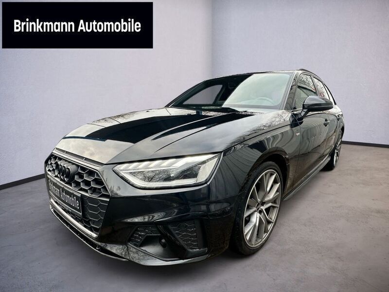Mythosschwarz metallic Gebraucht 2022 Audi A4 S-Line Kombi | 24.990 € (Fairer Preis) - Bild 1/4