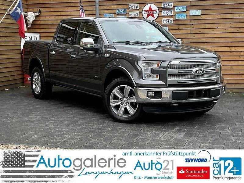 Grau Gebraucht 2017 Ford F-150 Platinum Abholung | 44.500 € (Teuer) - Bild 1/4