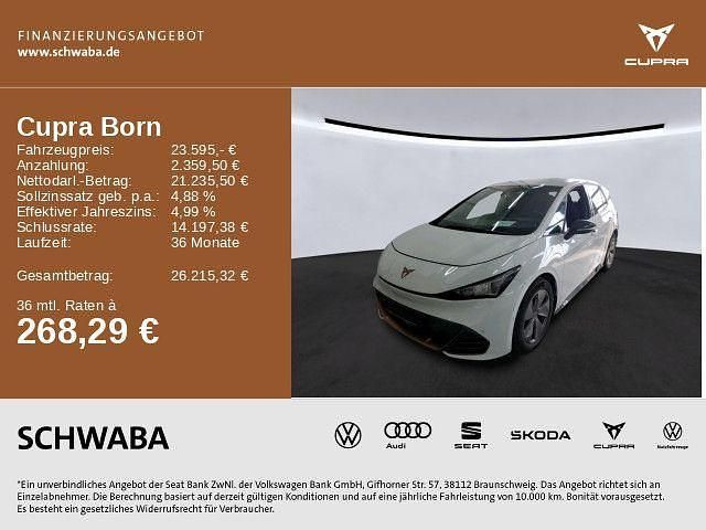 Gebraucht Cupra Born 150 kW (204 PS) 2023 Glacial white metallic Kleinwagen