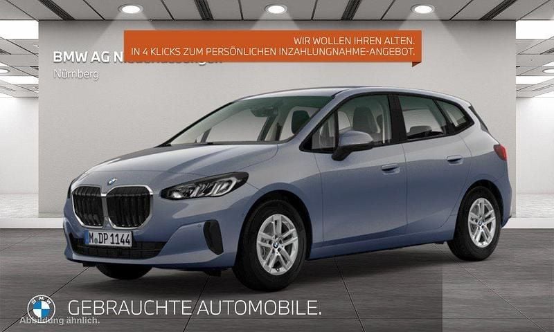Grau Gebraucht 2022 BMW 218 Active Tourer Efficient Dynamics Van / Kleinbus | 25.990 € (Fairer Preis) - Bild 1/4