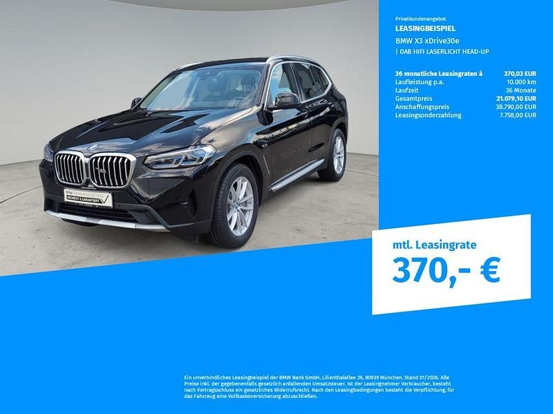 Gebraucht BMW X3 Sport Line 292 PS (214 kW) 2022 Schwarz SUV