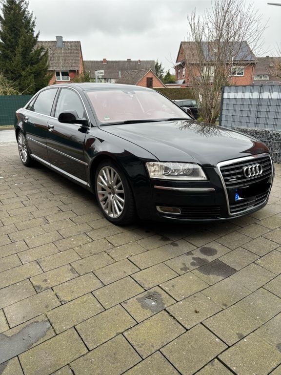 Schwarz Gebraucht 2008 Audi A8L Ambiente Limousine | 16.500 € (Teuer) - Bild 1/4