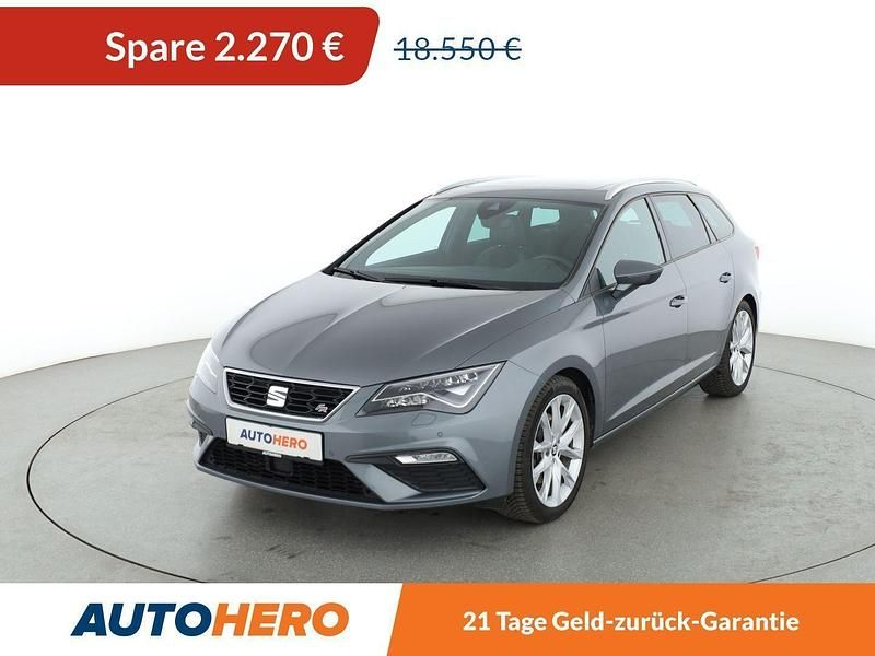 Grau Gebraucht 2017 Seat Leon FR Kombi | 16.280 € (Fairer Preis) - Bild 1/3