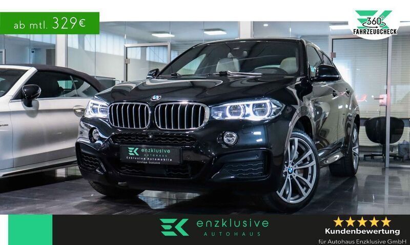 Black sapphire metallic Gebraucht 2017 BMW X6 M Sport SUV | 38.890 € (Teuer) - Bild 1/4