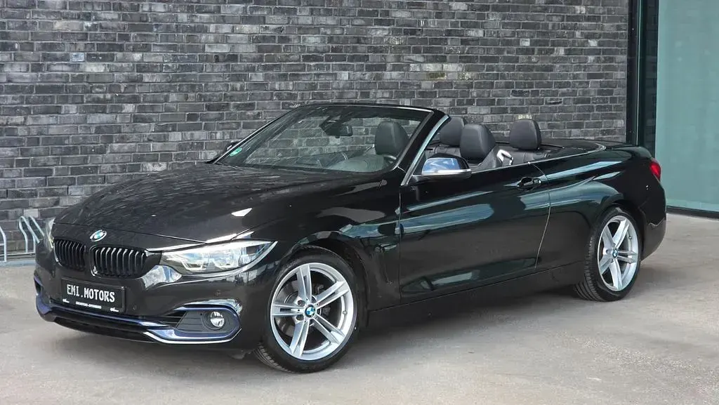 Gebraucht BMW 420 Cabriolet Sport Line 184 PS (135 kW) 2019 Schwarz Cabrio