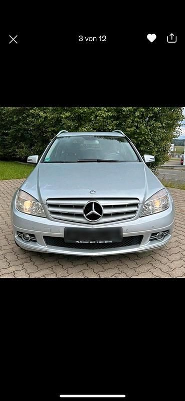 Silber Gebraucht 2008 Mercedes C220 Avantgarde Kombi | 6.299 € (Fairer Preis) - Bild 1/4