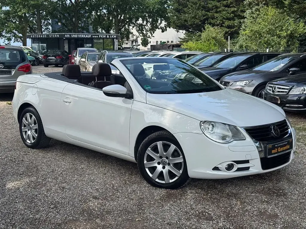 Gebraucht VW Eos 200 PS (147 kW) 2009 Weiß Cabrio