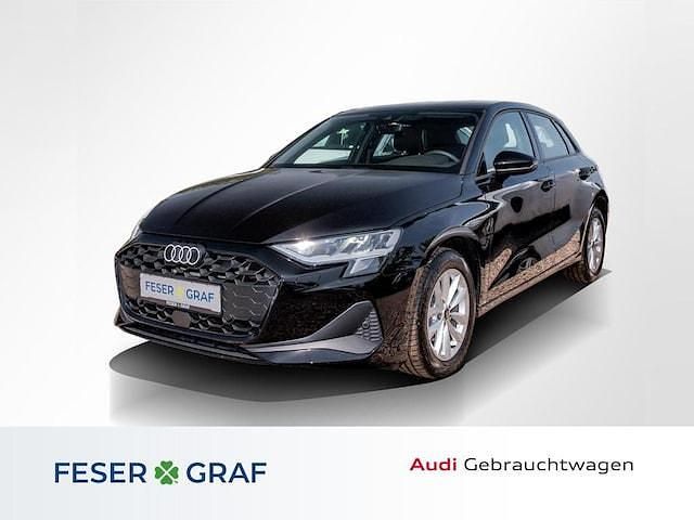 Brilliantschwarz Gebraucht 2024 Audi A3 Ambiente Limousine | 30.990 € (Guter Preis) - Bild 1/4