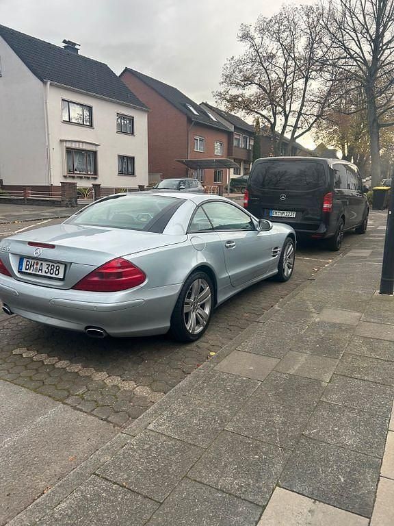 Gebraucht Mercedes SL500 306 PS (225 kW) 2002 Silber Cabrio