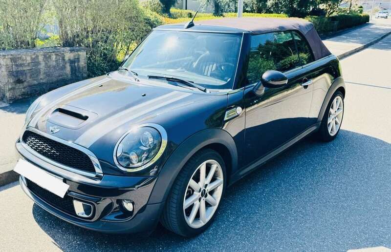 Braun Gebraucht 2014 Mini Cooper S Cabriolet Cabrio | 15.299 € (Fairer Preis) - Bild 1/4