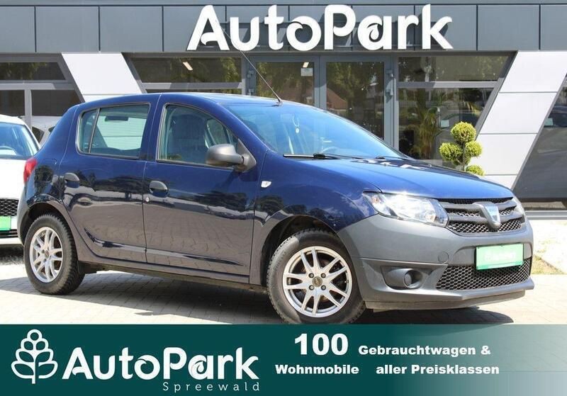 Blau marine Gebraucht 2013 Dacia Sandero Essentiel Kleinwagen | 4.200 € (Superpreis) - Bild 1/3