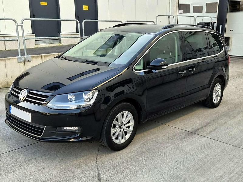 Gebraucht VW Sharan 150 PS (110 kW) 2016 Schwarz Van / Kleinbus