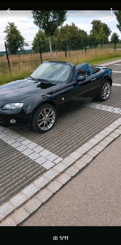 Second-hand Mazda MX5 126 CP (92 kW) 2008 Negru Cabrio