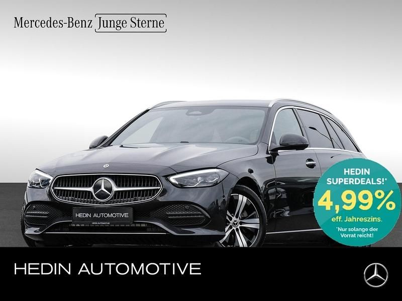 Szary Gebraucht 2024 Mercedes C180 Avantgarde Kombi | 33.180 € (Superpreis) - Bild 1/4