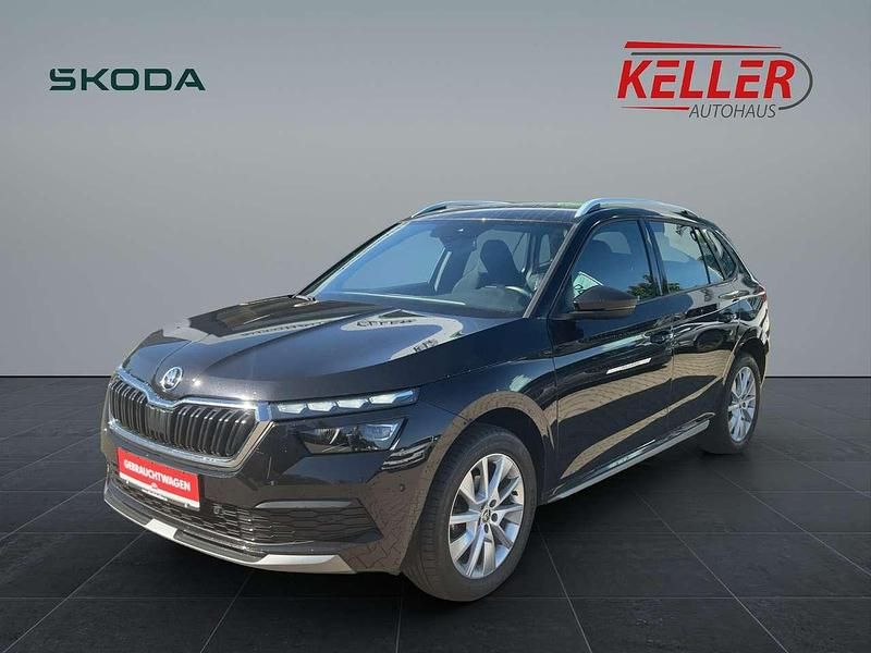Cerna magic/black magic Gebraucht 2019 Skoda Kamiq Style SUV | 17.950 € (Guter Preis) - Bild 1/4