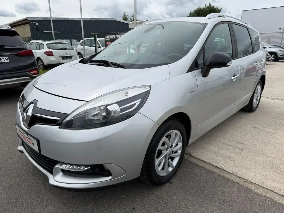 Gebraucht Renault Scénic III Authentique 116 PS (85 kW) 2015 Grau Van / Kleinbus