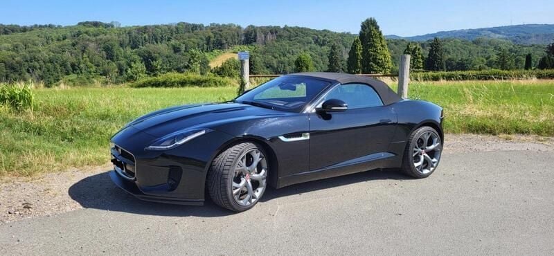 Schwarz Gebraucht 2018 Jaguar F-Type Cabrio | 36.000 € (Fairer Preis) - Bild 1/4