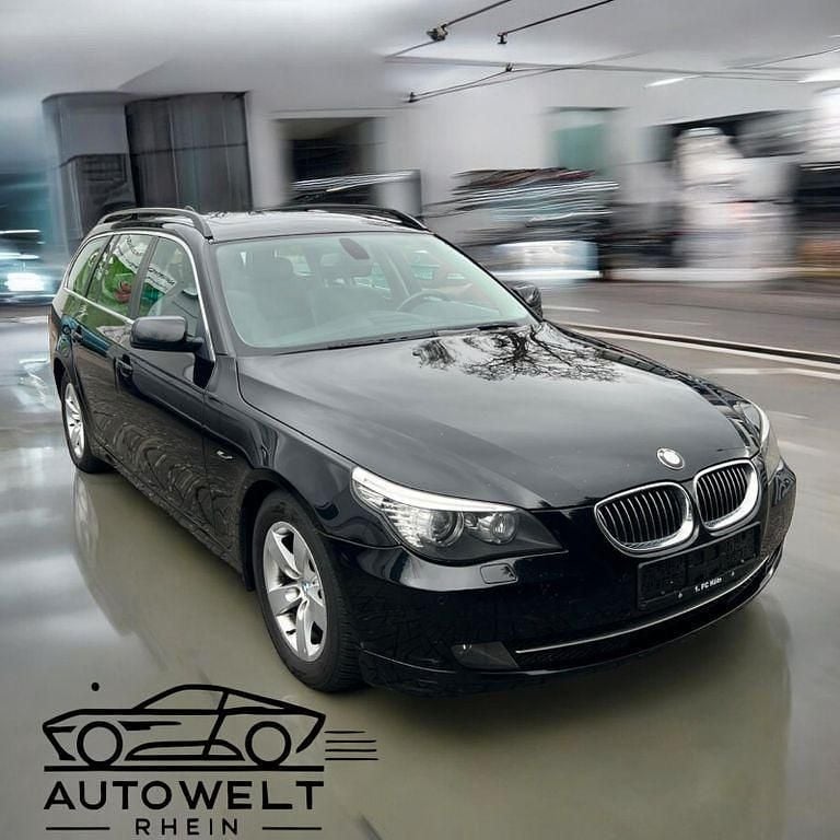 Gebraucht BMW 525 Exclusive 197 PS (144 kW) 2008 Schwarz Kombi