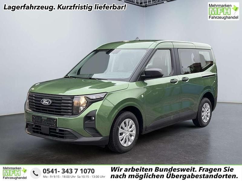 Neu Ford Tourneo Courier Trend 125 PS (91 kW) 2025 Bursting green metallic Van / Kleinbus