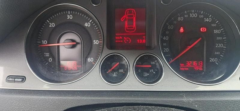 Gebraucht VW Passat 140 PS (102 kW) 2008 Schwarz Kombi