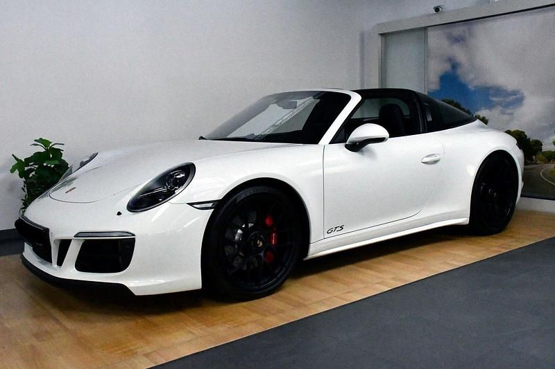 Weiß Gebraucht 2018 Porsche 911 Targa 4 Cabrio | 139.991 € (Superpreis) - Bild 1/4