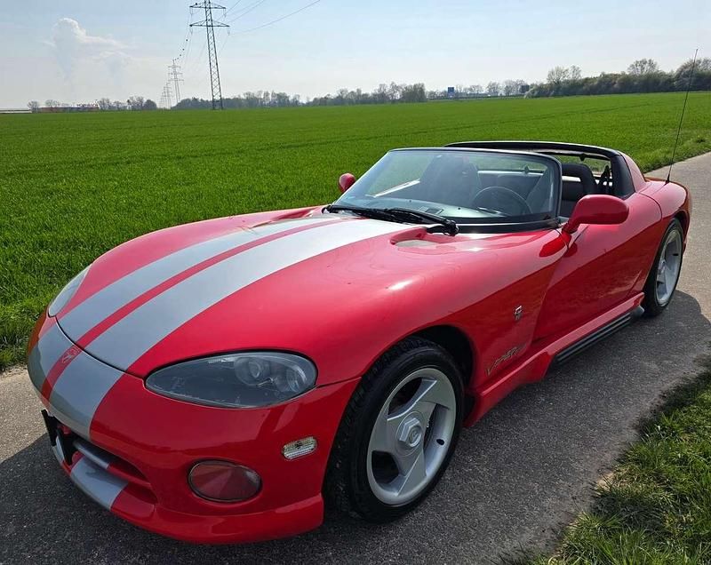 Gebraucht Dodge Viper 400 PS (294 kW) 1993 Rot Cabrio