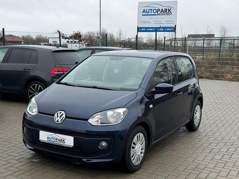 Blau Gebraucht 2013 VW up! move up! Kleinwagen | 5.599 € (Fairer Preis) - Bild 1/4