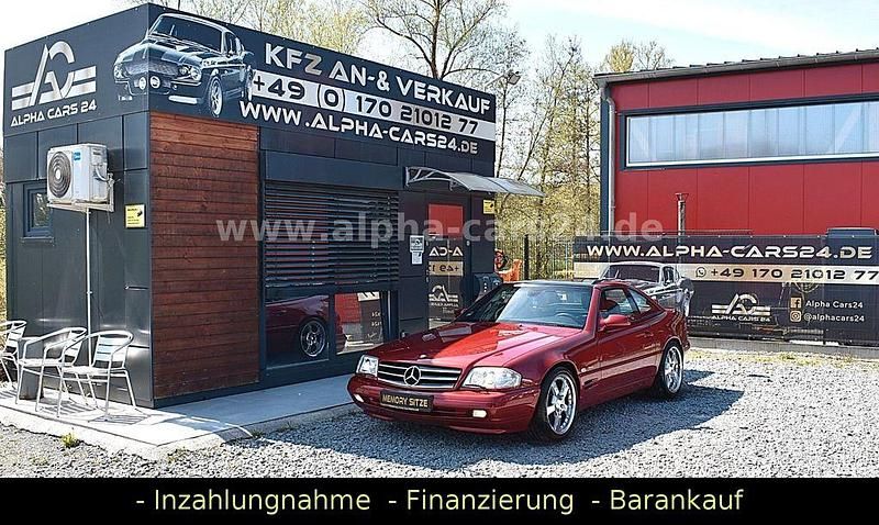 Gebraucht Mercedes SL320 224 PS (164 kW) 1998 Rot Cabrio
