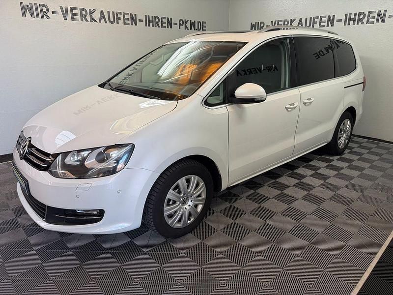 Gebraucht VW Sharan Highline 177 PS (130 kW) 2015 Weiß Van / Kleinbus
