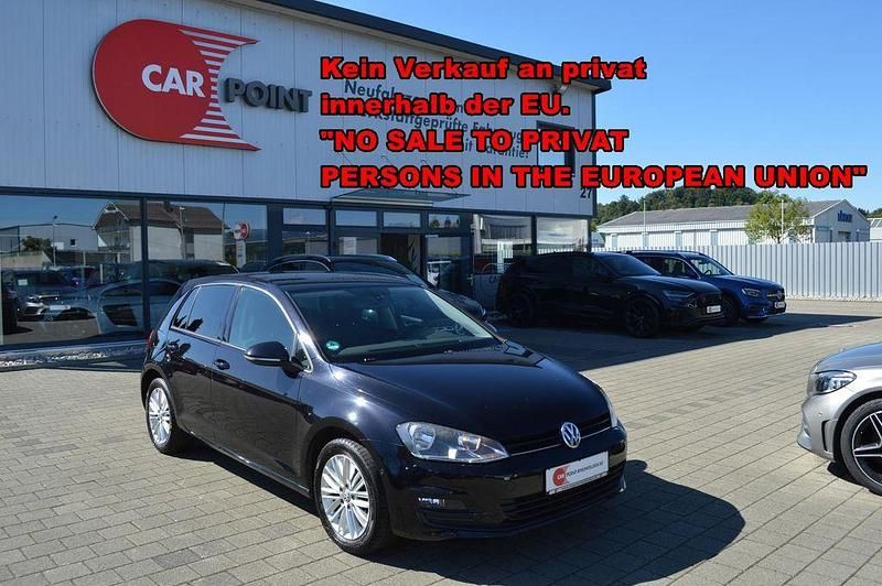Schwarz Gebraucht 2013 VW Golf VII Comfortline Limousine | 7.200 € (Fairer Preis) - Bild 1/4