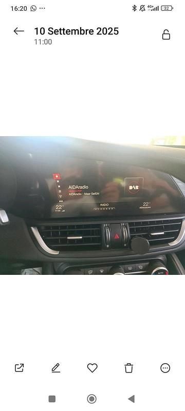 Gebraucht Alfa Romeo Giulia 180 PS (132 kW) 2016 Blau Limousine