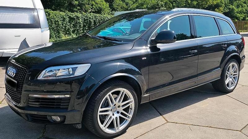 Schwarz Gebraucht 2008 Audi Q7 S-Line SUV | 10.900 € (Guter Preis) - Bild 1/4