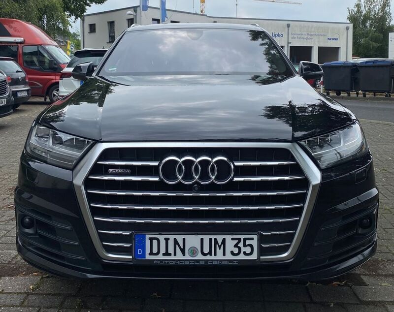 Schwarz Gebraucht 2015 Audi Q7 Sport SUV | 26.590 € (Fairer Preis) - Bild 1/4