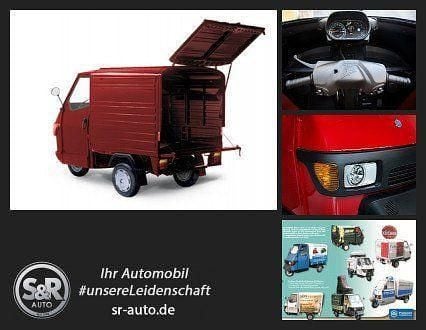 Rot Neu 2025 Piaggio APE | 7.680 € - Bild 1/4