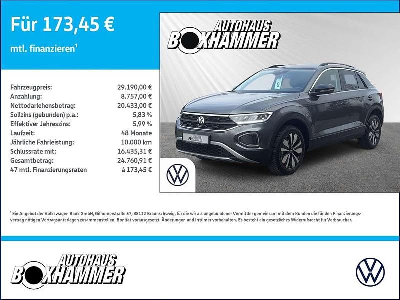 Gebraucht VW T-Roc Goal 150 PS (110 kW) 2025 Grau SUV