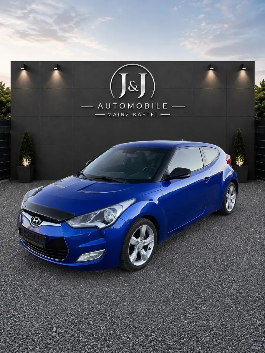 Gebraucht Hyundai Veloster 140 PS (102 kW) 2012 Blau Kleinwagen