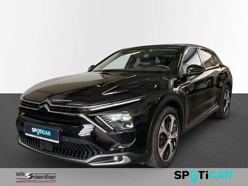 Perlaneraschwarz metallic Gebraucht 2023 Citroën C5 X Feel Limousine | 25.250 € (Guter Preis) - Bild 1/4