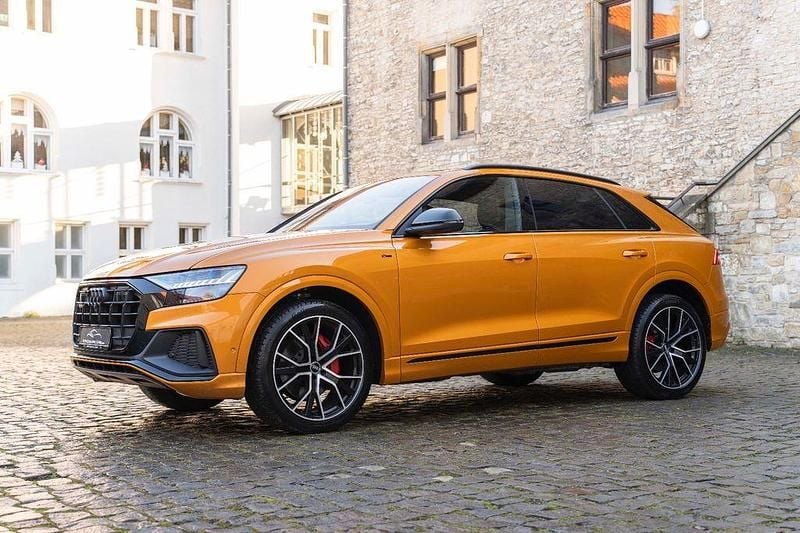 Gebraucht Audi Q8 S-Line 340 PS (250 kW) 2020 Orange SUV