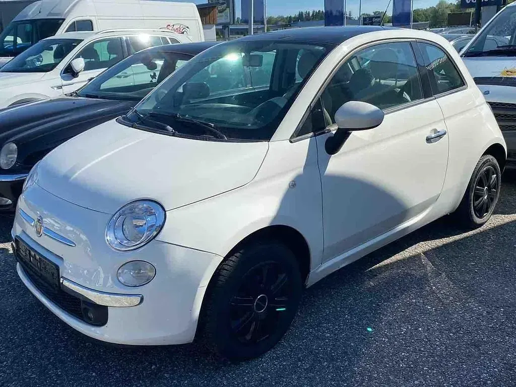 Gebraucht Fiat 500 Lounge 101 PS (74 kW) 2007 Weiß Limousine
