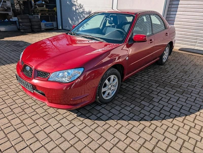 Gebraucht Subaru Impreza 105 PS (77 kW) 2007 Rot Limousine