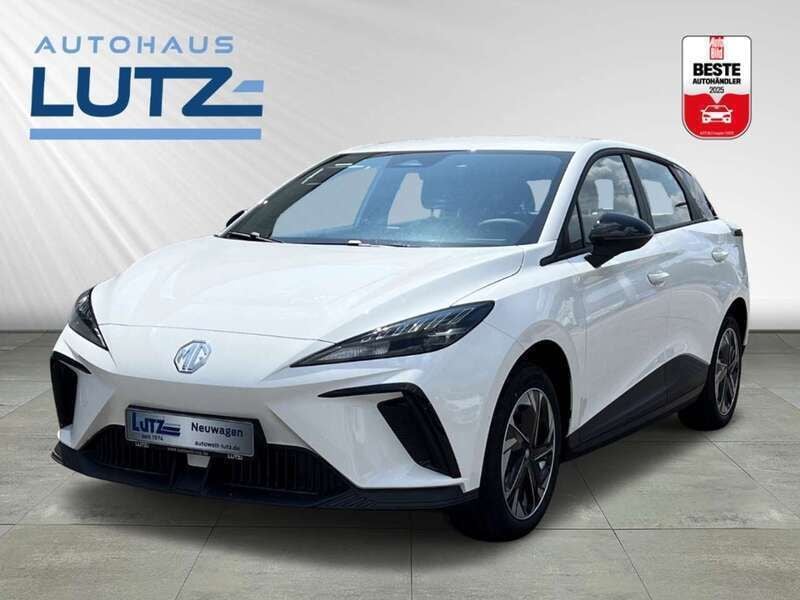 Dover white Neu 2024 MG MG4 EV Luxury Kleinwagen | 26.990 € (Fairer Preis) - Bild 1/4