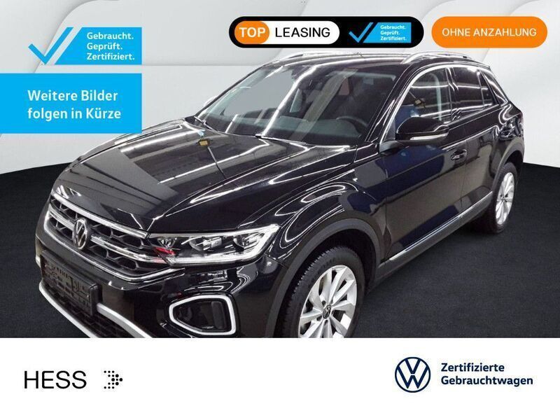 Schwarz Gebraucht 2024 VW T-Roc Style SUV | 28.699 € (Guter Preis) - Bild 1/3