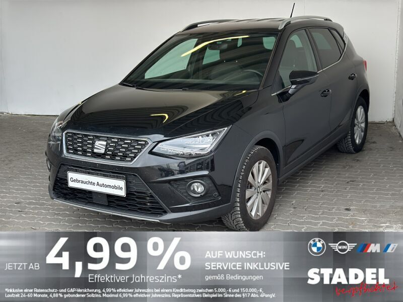 Midnight black Gebraucht 2021 Seat Arona SUV | 13.444 € (Guter Preis) - Bild 1/4